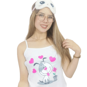 Pijama Short Tiras Ref Dog love